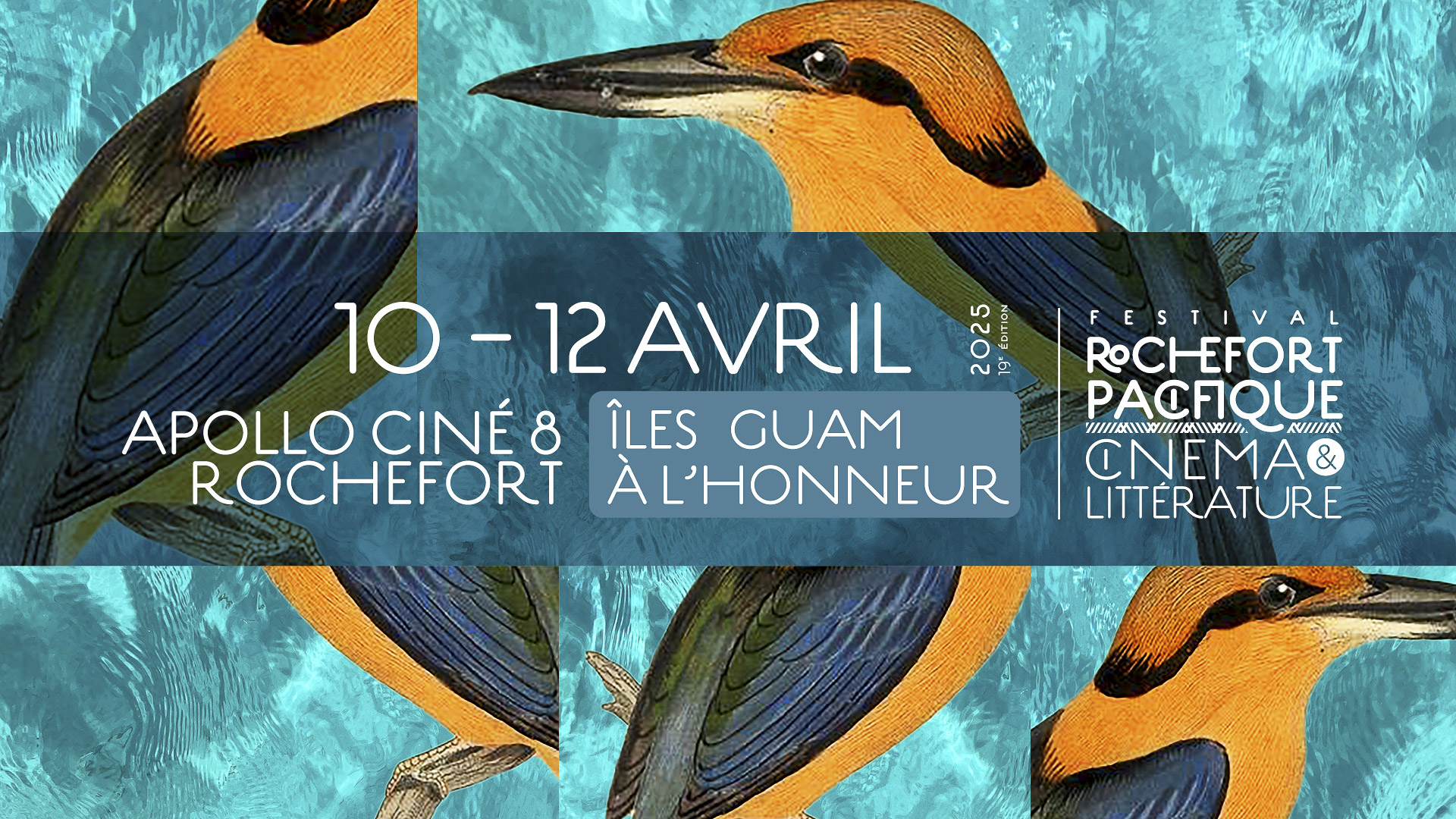 Festival Rochefort Pacifique 19e édition 2025 - Cinéma Littérature - Guam à l'honneur